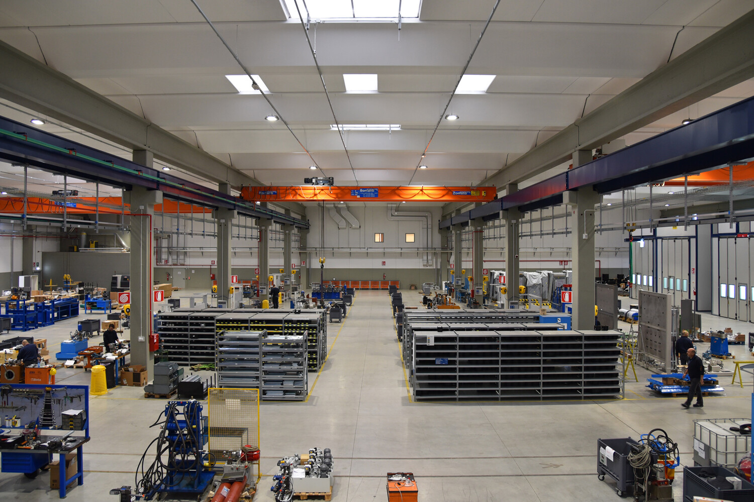 Produzione e assemblaggio impianti, sistemi e centrali e collaudo manifolds
