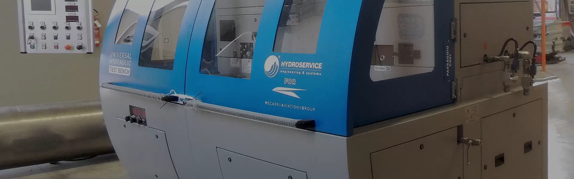 Pic #0 - Banco di Prova Universale per Componentistica Aeronautica