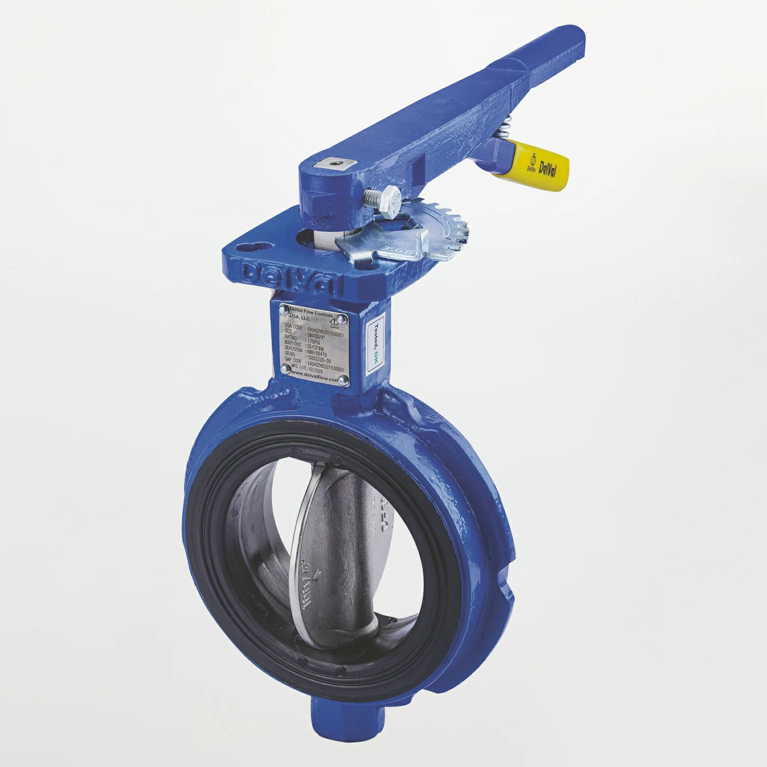 Series 59 Resilient Seated Short Neck, Notched Body