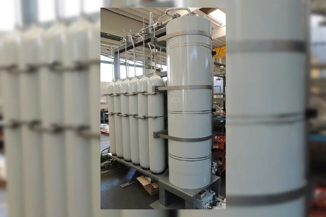 Pic #4 - Hydraulic Oil Unit per gestione ESD Emergency Shut Down di un impianto petrolchimico