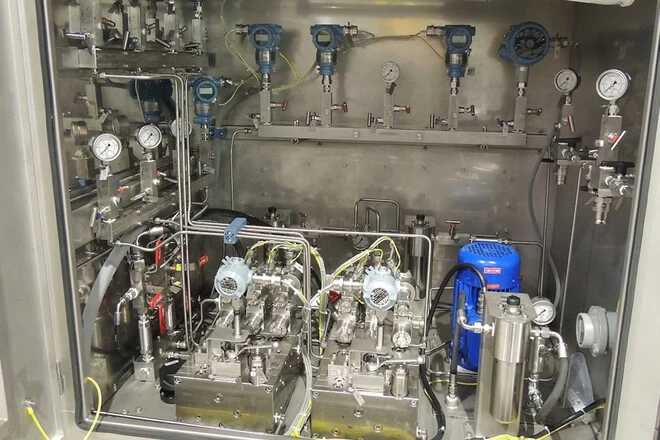 Pic #1 - Hydraulic Power Unit per comando attuatori valvole su Gasdotto