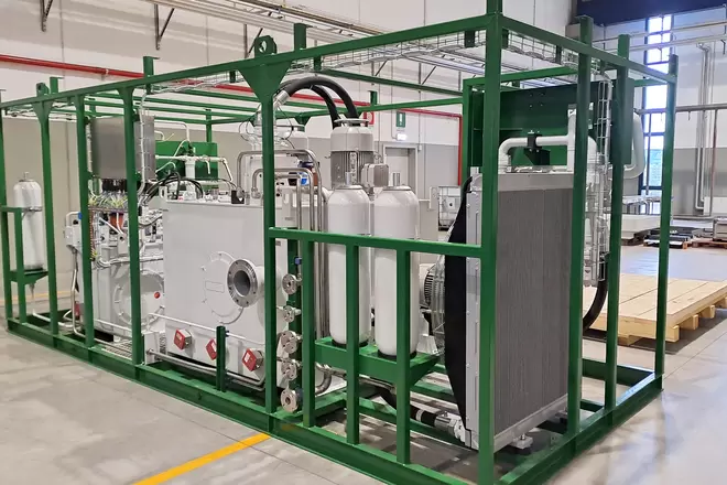 Pic #0 - Centrale Oleodinamica PED Exergy P - Centrale lube & seal oil skid - Regno Unito